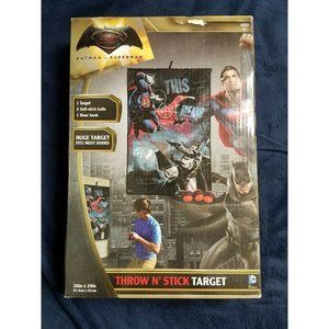 Batman vs Superman Dawn of Justice throw and stick target franklin sports